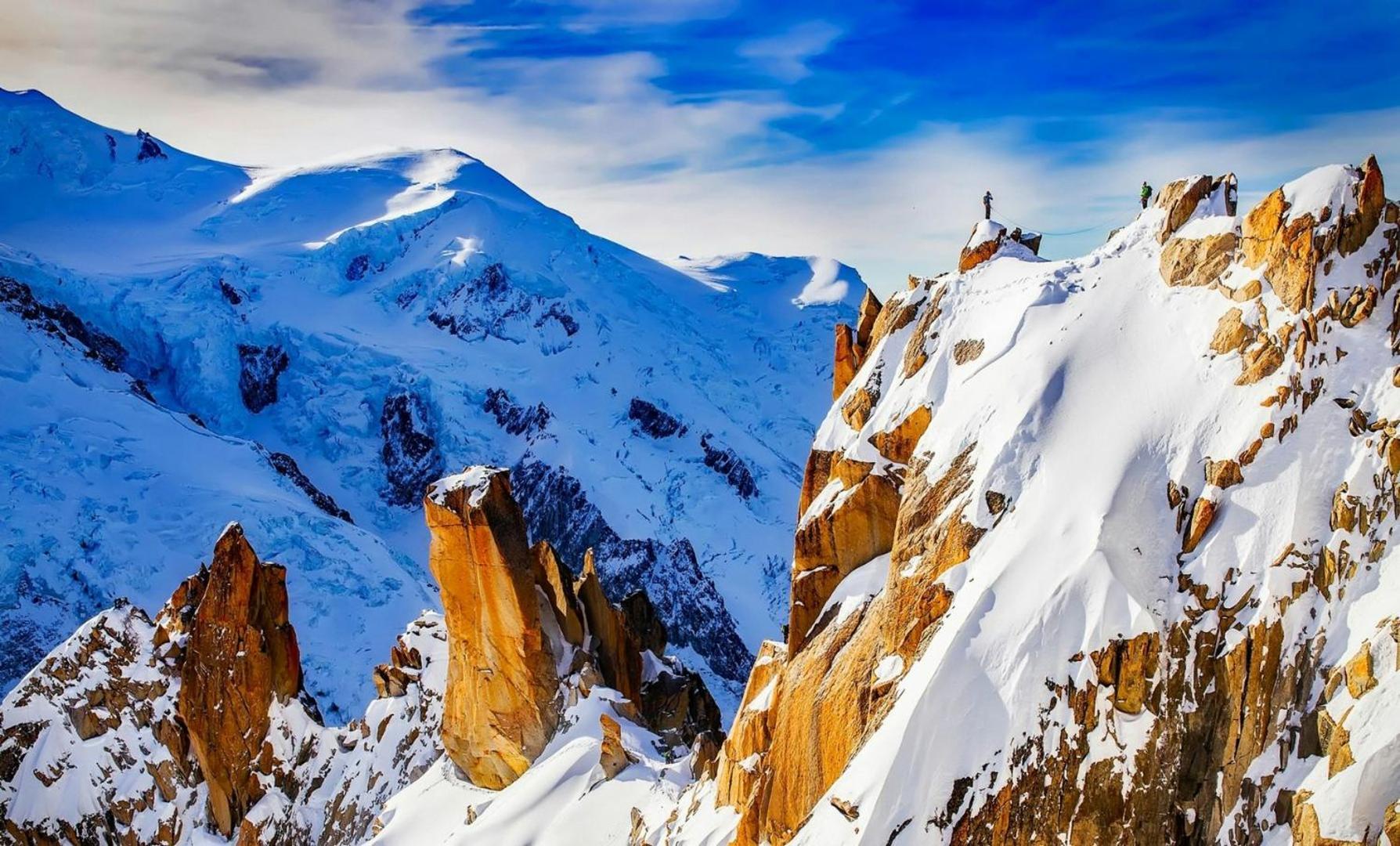 Top Floor Apartment Mansard - Central Chamonix Mont Blanc Haven 외부 사진