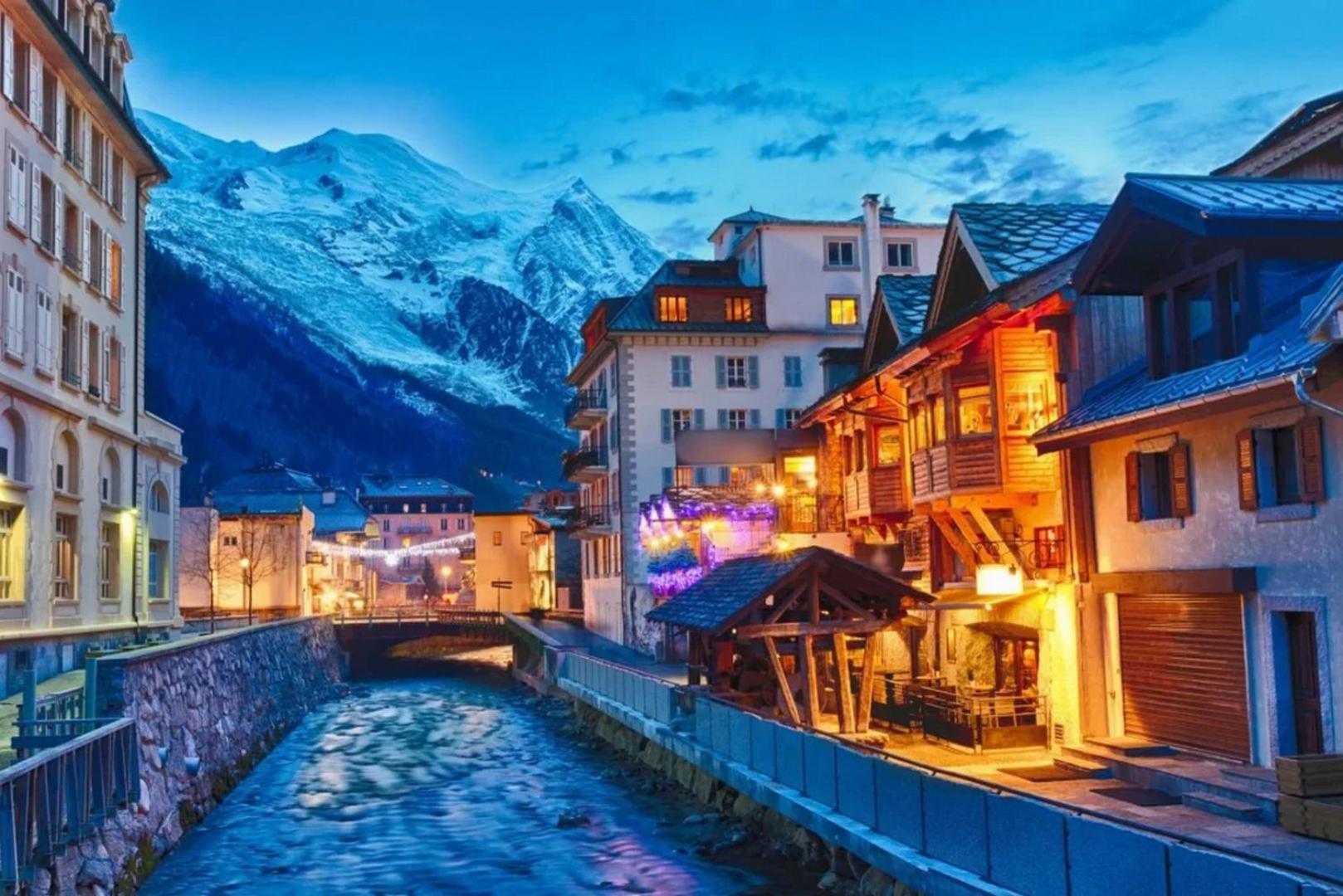 Top Floor Apartment Mansard - Central Chamonix Mont Blanc Haven 외부 사진